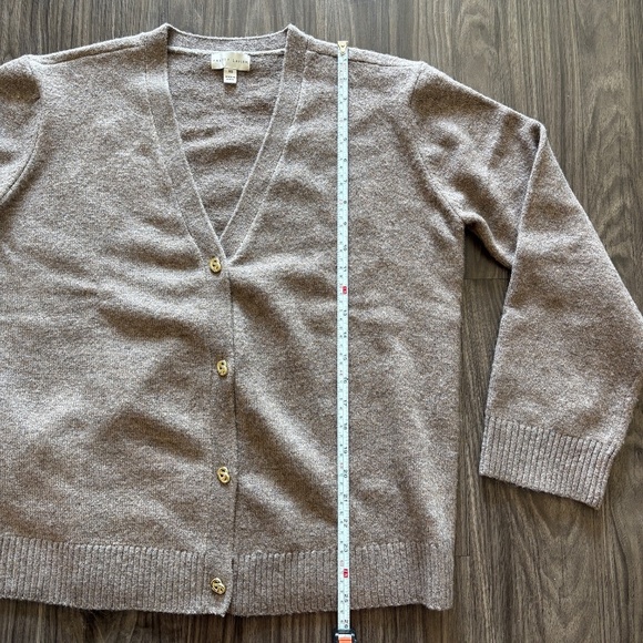 Pretty Lavish New Womens Brown Felicity Knot Shank Cardigan XS - Picture 11 of 11